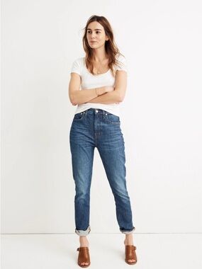 Madewell The High-Rise Slim Boyjean Women’s Size 28